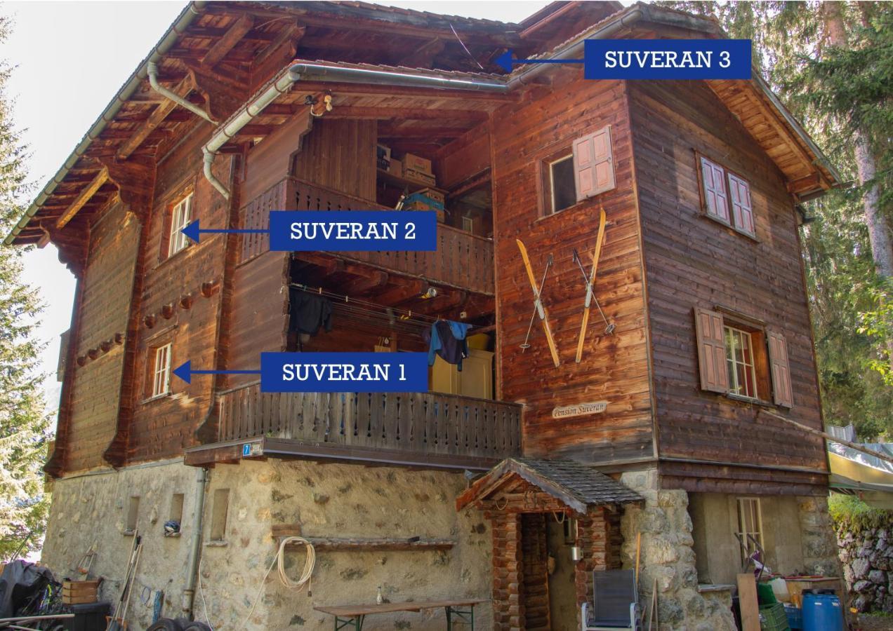 Ferienwohnung Chalet Suveran Arosa Exterior foto