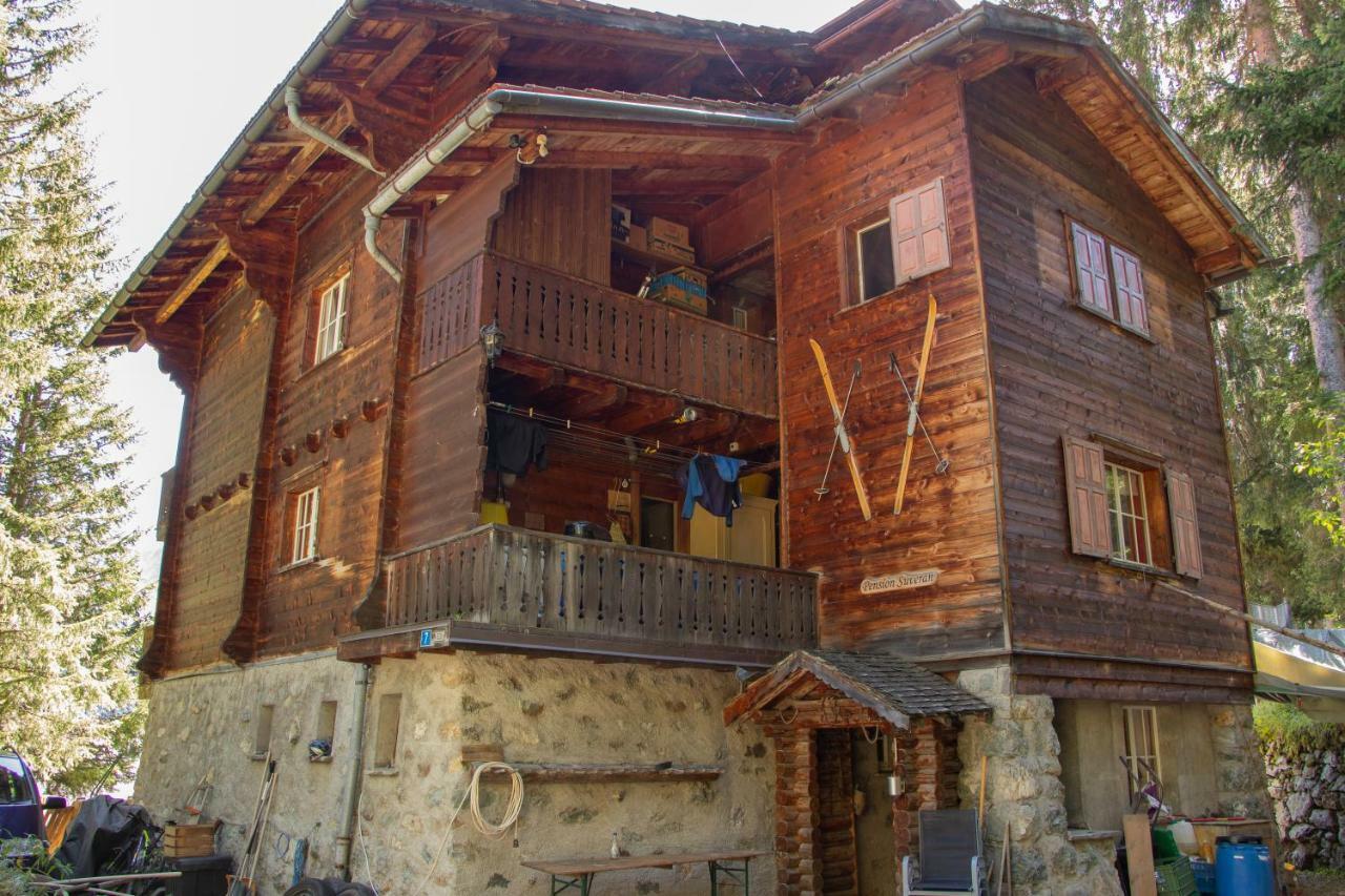 Ferienwohnung Chalet Suveran Arosa Exterior foto